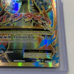 Pokemon M Charizard EX (Full Art) 101/108 XY Evolutions Holo NM - Image 3