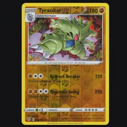 Tyranitar 088/189 Darkness Ablaze Reverse Holo Rare Pokemon TCG NM - Image 1