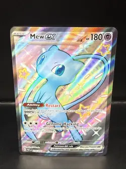 Pokemon TCG Paldean Fates Mew ex 216/091 Shiny Full Art Near Mint NM - Image 2