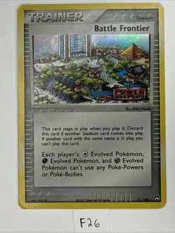 Pokemon TCG Battle Frontier Holo 71/108 Power Keepers Stamped LP - Image 1