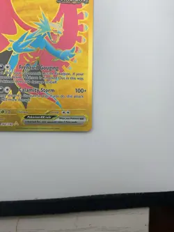 Pokemon TCG Roaring Moon EX 262/182 Hyper Rare Gold NM Condition - Image 3