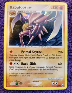 Kabutops 4/99 Arceus Holo Rare Pokemon *NICE* - Image 1
