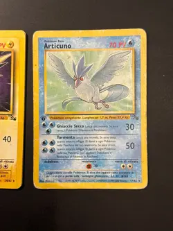 Zapdos Articuno Lapras carta POKEMON prima edizione ITA 30/62 SET FOSSIL rara - Image 4