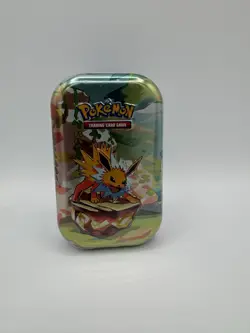 Prismatic Evolutions Mini Tin - Jolteon Art - Sealed Brand New - Pokemon TCG - Image 1