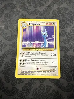 Pokemon TCG Dragonair Base Set 18/102 Non-Holo Unlimited Rare - Image 1
