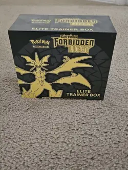 Pokemon TCG Sun & Moon Forbidden Light Elite Trainer Box Factory Sealed ETB MINT - Image 1