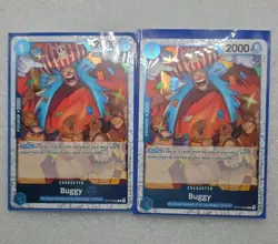 2X One Piece Card Game Buggy Foil Booster The Best Vol. 2 ST17-003 - Image 1