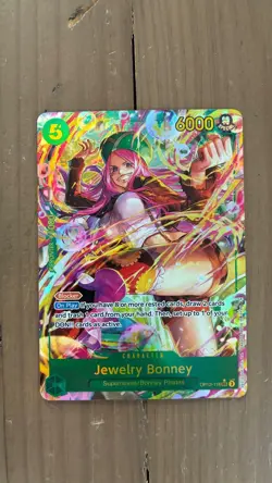 One Piece Legacy of Master Jewelry Bonney (118) Alternate Art OP12-118 Parallel - Image 1