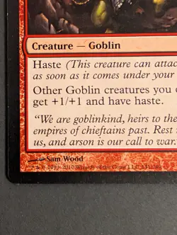 MTG Card - 1x Goblin Chieftain - Mafic Core Set 2011 - LP - Magic The Gathering - Image 3