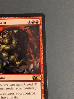 MTG Card - 1x Goblin Chieftain - Mafic Core Set 2011 - LP - Magic The Gathering - Image 5