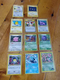 1st Edition Pokemon Holo Lot 11 Cards Ditto Koffing Vintage Lot Delta Spec. - Image 1