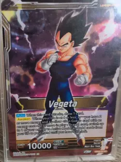 Dragon Ball Super Masters CCG Card Game Majin Vegeta Leader SD22-01 SLR Alt Art - Image 3