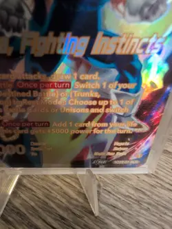 Dragon Ball Super Masters CCG Card Game Majin Vegeta Leader SD22-01 SLR Alt Art - Image 5