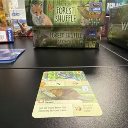 Forest Shuffle: Blue Jay / Beaver Promo Card P029 Gen Con 2025 SUPER RARE CARD - Image 3