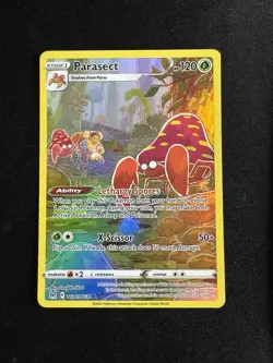 Pokemon TCG Parasect Trainer Gallery Holo Ultra Rare Card TG01/TG30 - Image 1