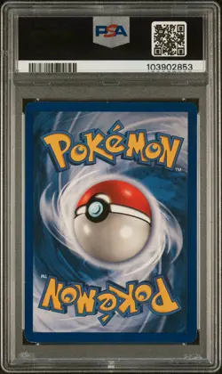 1999 ALAKAZAM Holo 1/102 PSA 8 Pokemon Card Game NM-MNT - Image 3