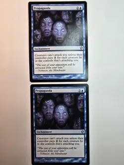 MTG - Propaganda x2 (2 cards) - 53 - Commander 2013 (C13) - NM - Image 1