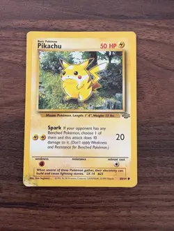 Pokemon Card - Pikachu - #60/64 - Jungle Set - MP - Image 1