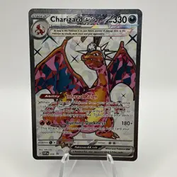 Charizard ex SVP 056 Tera Full Art Promo Pokemon Card NM - Image 1