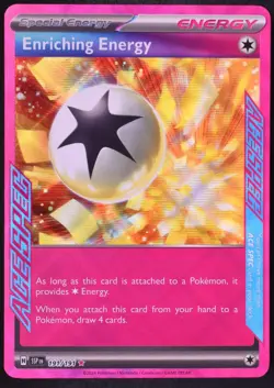 Enriching Energy 191/191 - Pokemon Surging Sparks ACE SPEC Rare Card - Image 1