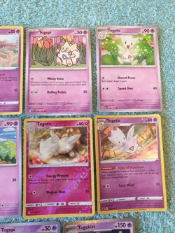 TOGEPI, TOGETIC, & TOGEKISS BUNDLE OF POKEMON CARDS - Image 3