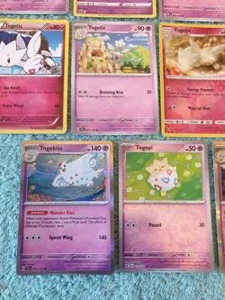 TOGEPI, TOGETIC, & TOGEKISS BUNDLE OF POKEMON CARDS - Image 4
