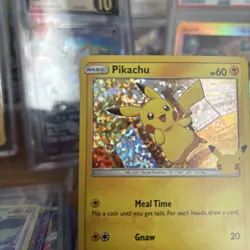 Pokemon Pikachu Holo Card 25/25 McDonald's 25th Anniversary Promo - Image 2