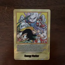 Dragon Ball Fusion World Card Game Energy Marker E85 Gold Alt Art - Image 1