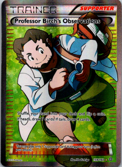Professor Birch's Observations - 159/160 - Pokemon Primal Clash Rare Card - Image 1