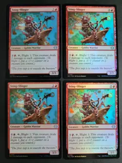 Sting-Slinger (X4 Foil) Uncommon MTG Lorwyn Eclipsed - Image 1