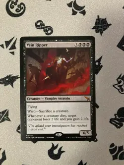 Vein Ripper *Murders at Karlov Manor* MYTHIC RARE *NEAR MINT* MTG *MAGIC - Image 1