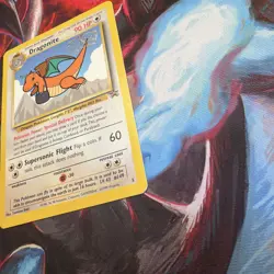 Pokemon TCG Movie Black Star Promo Dragonite #5 WOTC Stamped Rare Vintage - Image 2