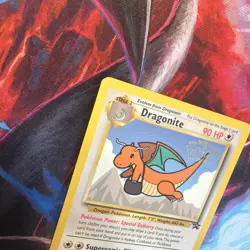 Pokemon TCG Movie Black Star Promo Dragonite #5 WOTC Stamped Rare Vintage - Image 4