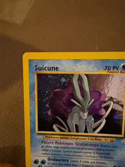 2002 Pokemon FRENCH Unlimited Neo Revelation Suicune Holo 14/64 LP - US Seller - Image 5