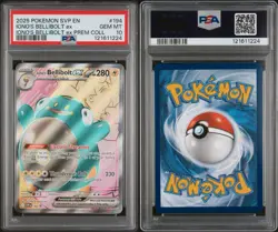 Pokemon 2025 SVP EN-SV Black Star Promo #194 Iono's Bellibolt EX PSA 10 Gem MT - Image 3