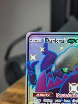 Darkrai GX SV70/SV94 Hidden Fates: Shiny Vault Holo Full Art 2019 Pokemon NM - Image 3