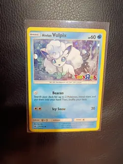 Pokemon Alolan Vulpix Toys R Us Holo 2017 Sun & Moon SEALED 21/145 - Image 1