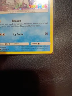 Pokemon Alolan Vulpix Toys R Us Holo 2017 Sun & Moon SEALED 21/145 - Image 2
