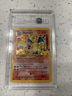 Pokemon TCG Charizard 4/102 Celebrations Classic Collection PSA 10 Gem Mint - Image 1