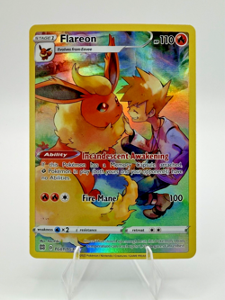 Pokemon Flareon TG01/TG30 - Brilliant Stars - TG - Near Mint - Full Art Holo - Image 3