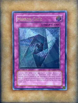 Yugioh Mirror Gate TAEV-EN063 Ultimate Rare 1st Ed NM - Image 1