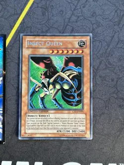 Yugioh! Insect Queen CT1-EN005 Limited Edition Secret Rare 073💎NM💎 - Image 1