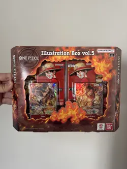 One Piece ENGLISH Illustration Box Vol 5 (OP13 PR02) SEALED NEW SHIPS FAST - Image 1