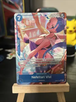 One piece TCG EB04-025 Nefeltari Vivi Alternate Art - OP14 The Azure Sea’s Seven - Image 1