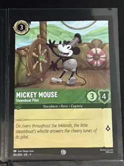 Disney Lorcana Standard Characters Theme 6 Card Lot Mickey Mouse - Image 4