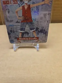 2026 One Piece Monkey.D. Luffy US Voyage College Basketball Promo Card Sealed - Image 4