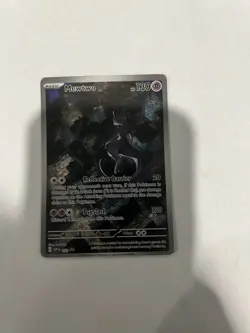 Mewtwo Holographic Full Art Black Star Promo Svp052 Basic Pokemon Card Nm - Image 1