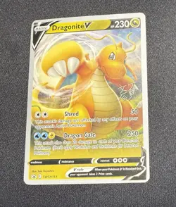 Dragonite V SWSH154 Pokemon 2023 World Championships Promo Card - Excellent - Image 1