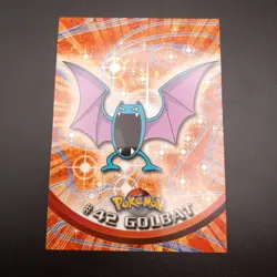 Golbat #42 - BLUE LOGO - NON-HOLO - SERIES 1 - Topps Pokemon Card - NM/LP - Image 1