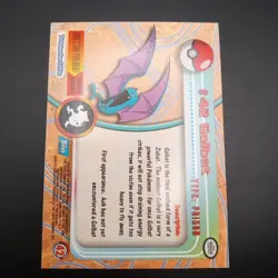 Golbat #42 - BLUE LOGO - NON-HOLO - SERIES 1 - Topps Pokemon Card - NM/LP - Image 2